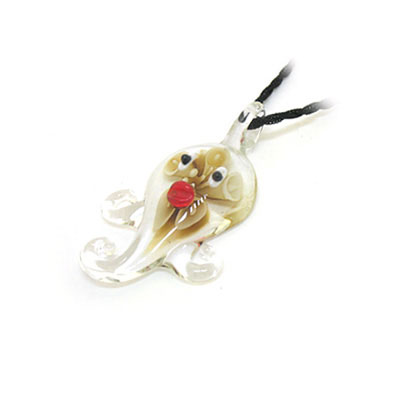 可愛(ài)章魚(yú)琉璃墜