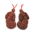 金砂石貔貅情侶項(xiàng)鏈