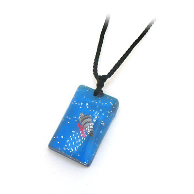彩色方塊海貝項(xiàng)飾品流行琥珀項(xiàng)鏈