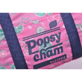 POPSYCHAM粉紅色可愛輕便文件包/便攜手提包贈(zèng)小包