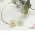 日韓流行小飾品淡雅小巧雛菊耳釘裝飾品