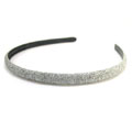 亮銀粉時(shí)尚頭箍壓環(huán)女士盤(pán)發(fā)飾品