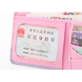 Baby born甜美卡哇伊兩折短款錢(qián)包淡粉色卡包/女士錢(qián)包批發(fā)