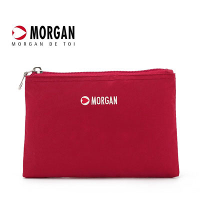 外單MORGAN時尚簡約防水化妝包收納包手拿包
