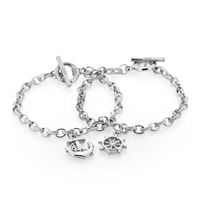 海盜船情侶雙人手鏈手飾品