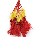 黃色拖鞋手機(jī)飾品/個(gè)性軟陶手機(jī)小掛件批發(fā)