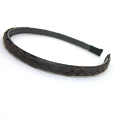 自然咖啡色頭發(fā)固定發(fā)箍壓環(huán)壓發(fā)頭扣