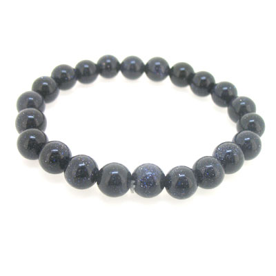 10mm藍(lán)砂石手鏈