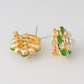 韓版鑲鉆耳釘飾品